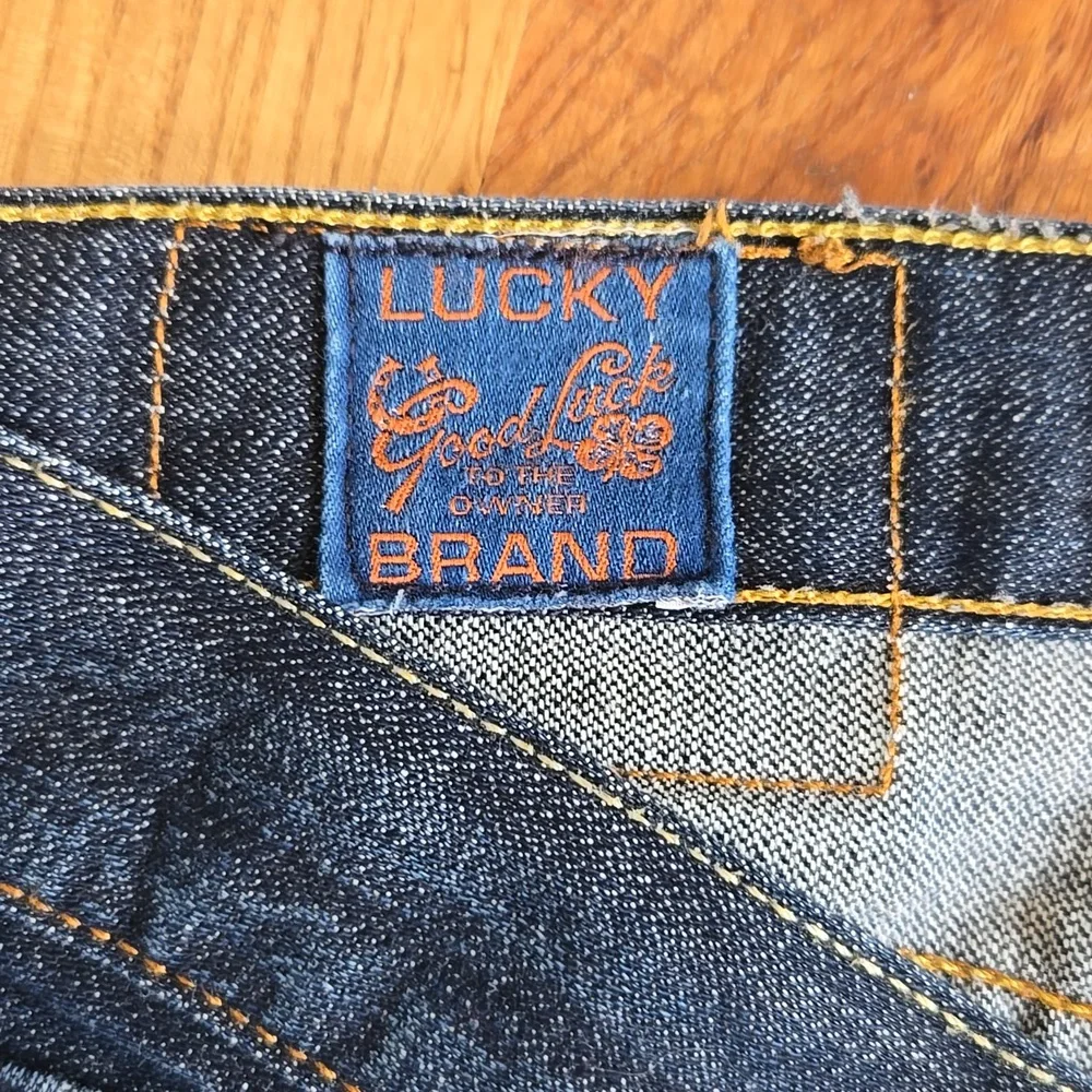 Lucky Brand Bootcut Jeans Size 30/10 Long Inseam 33" - Picture 3 of 8